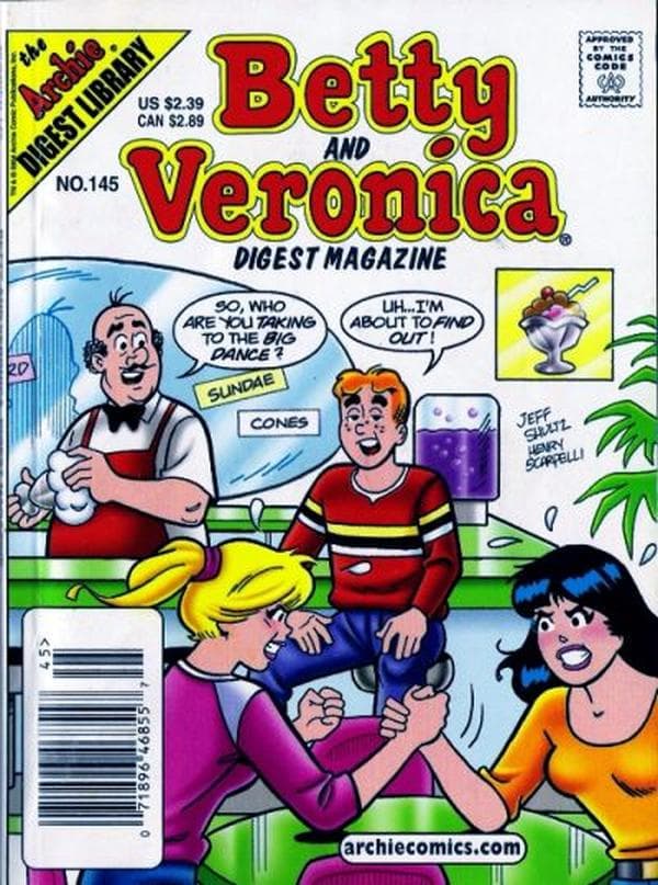 Betty and Veronica Comics Digest Magazine #145