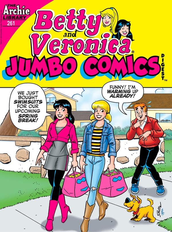 Betty & Veronica (Jumbo Comics) Double Digest #261 cover