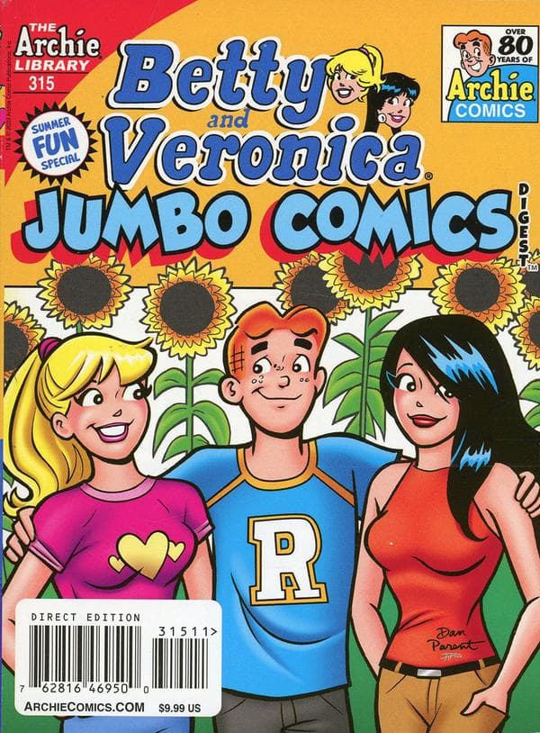 Betty & Veronica (Jumbo Comics) Double Digest #315 cover