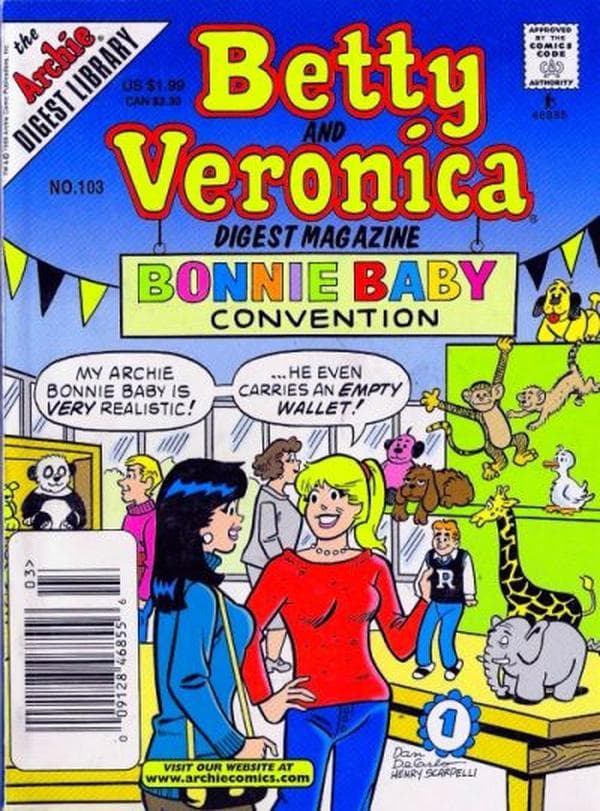 Betty and Veronica Comics Digest Magazine #103