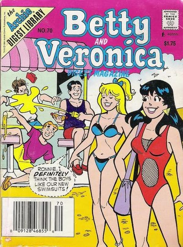 Betty and Veronica Comics Digest Magazine #70