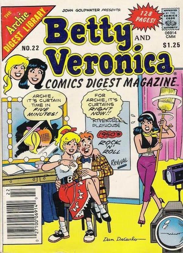 Betty and Veronica Comics Digest Magazine #22