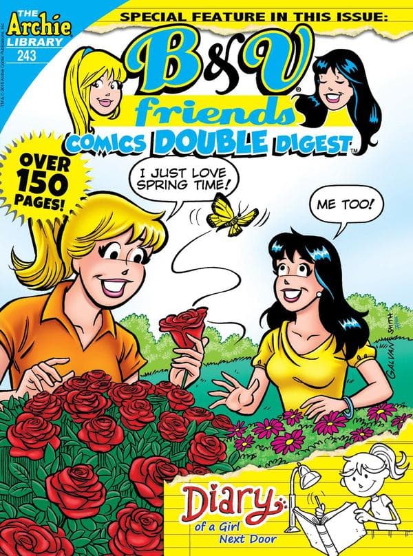 B&V Friends Double Digest Magazine #243 cover