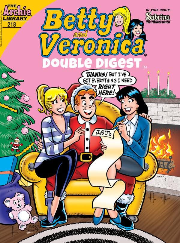Betty & Veronica (Jumbo Comics) Double Digest #218 cover