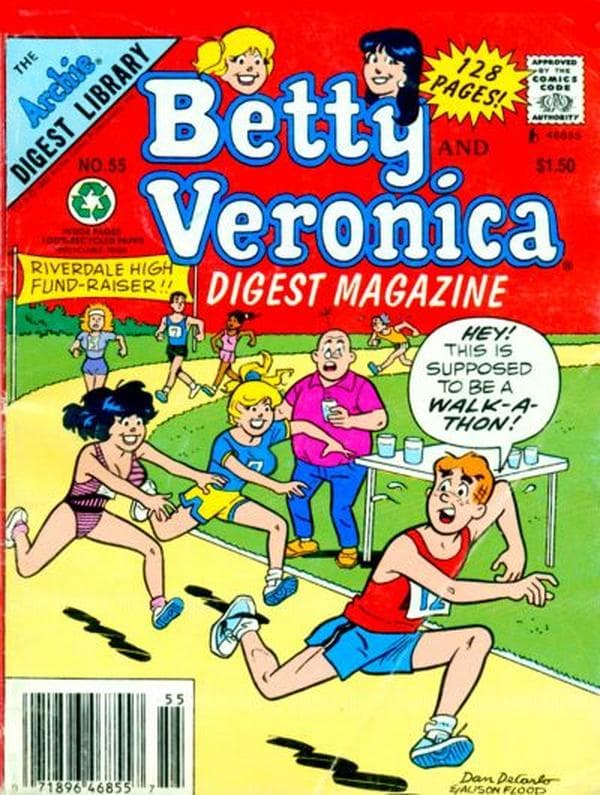Betty and Veronica Comics Digest Magazine #55 cover