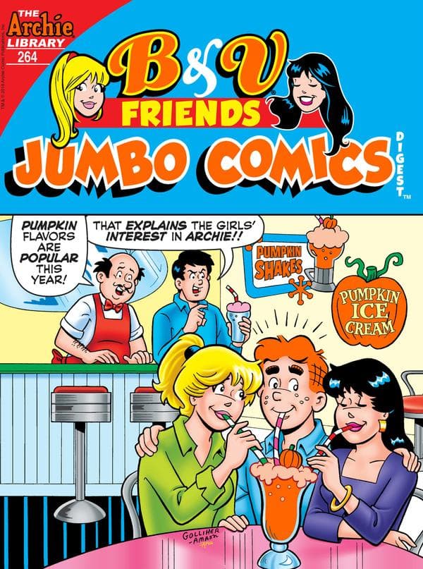 B&V Friends Double Digest Magazine #264 cover