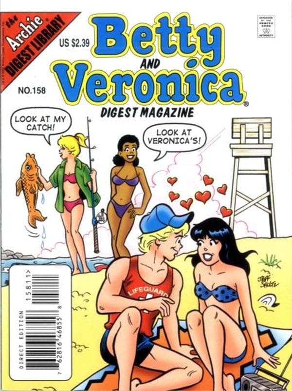 Betty and Veronica Comics Digest Magazine #158 cover