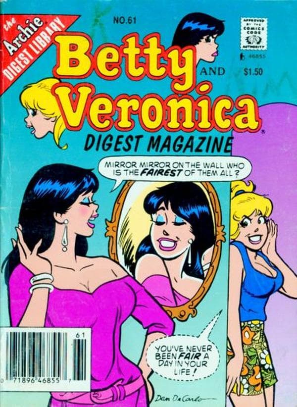 Betty and Veronica Comics Digest Magazine #61