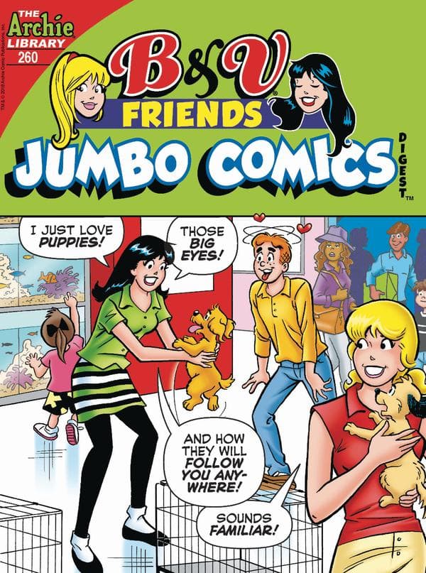 B&V Friends Double Digest Magazine #260 cover