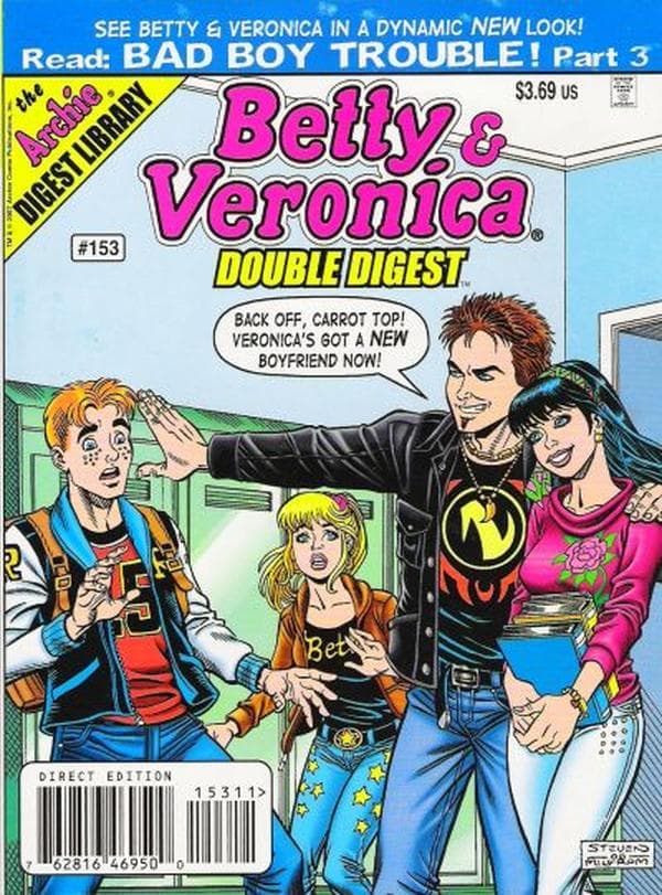 Betty & Veronica (Jumbo Comics) Double Digest #153 cover