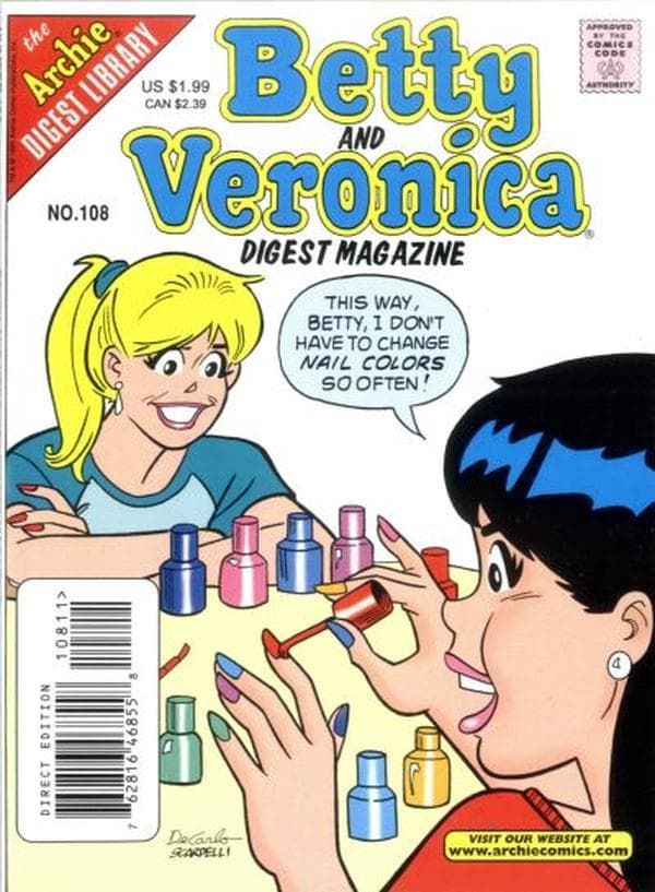 Betty and Veronica Comics Digest Magazine #108