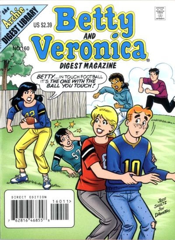Betty and Veronica Comics Digest Magazine #160 cover