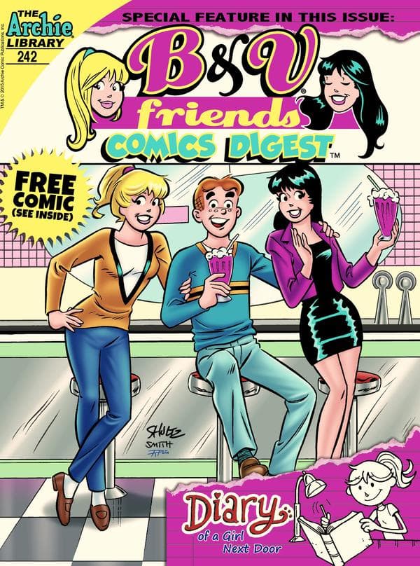 B&V Friends Double Digest Magazine #242 cover