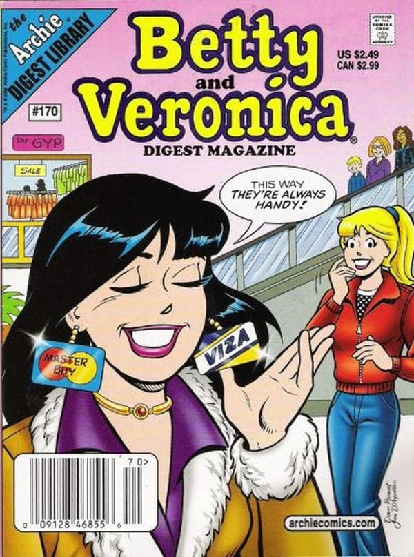 Betty and Veronica Comics Digest Magazine #170 cover