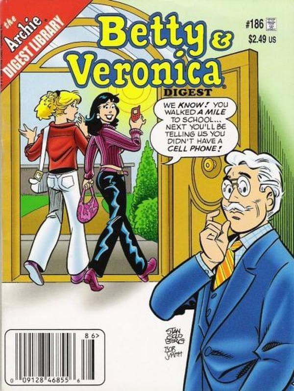 Betty and Veronica Comics Digest Magazine #186 cover