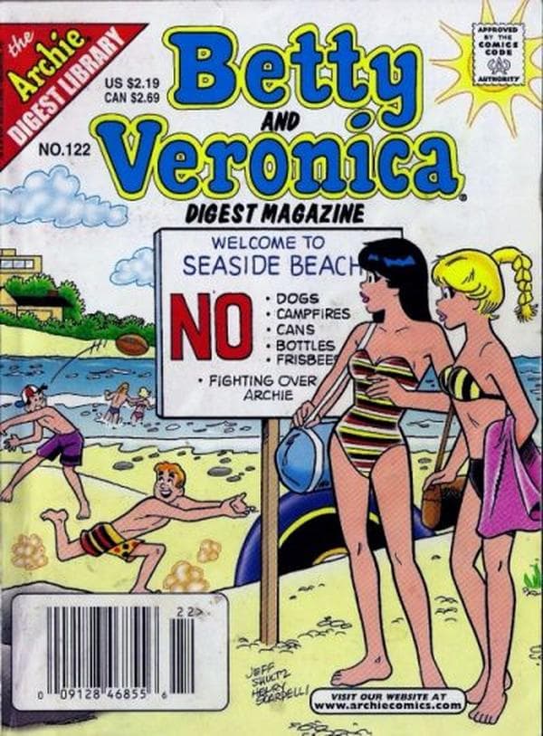 Betty and Veronica Comics Digest Magazine #122