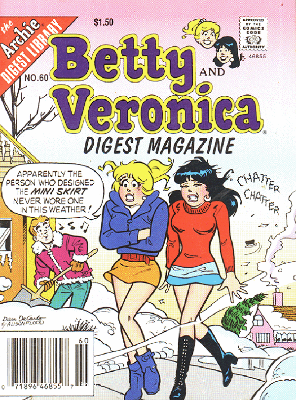Betty and Veronica Comics Digest Magazine #60 cover