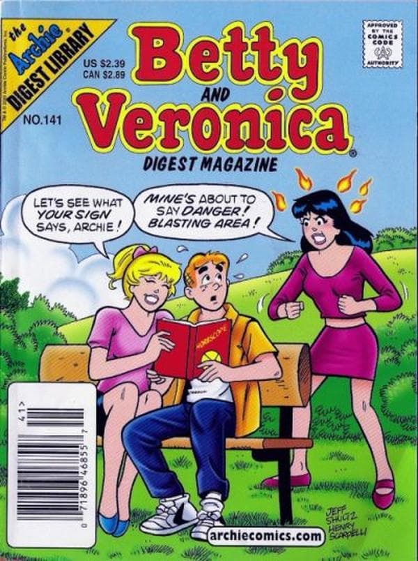 Betty and Veronica Comics Digest Magazine #141