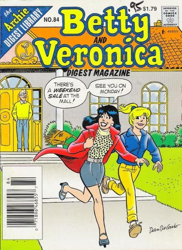 Betty and Veronica Comics Digest Magazine #84