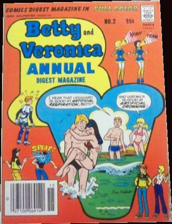 Betty and Veronica Annual Comics Digest Magazine #2