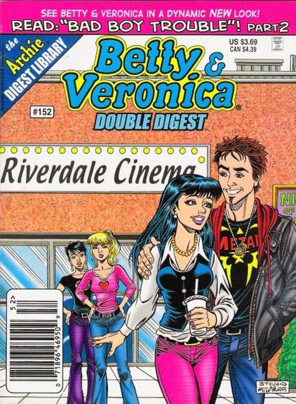Betty & Veronica (Jumbo Comics) Double Digest #152 cover