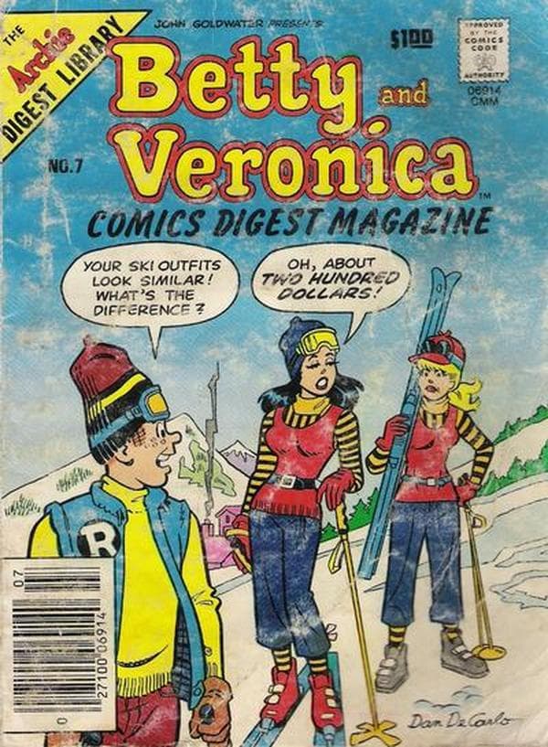 Betty and Veronica Comics Digest Magazine #7
