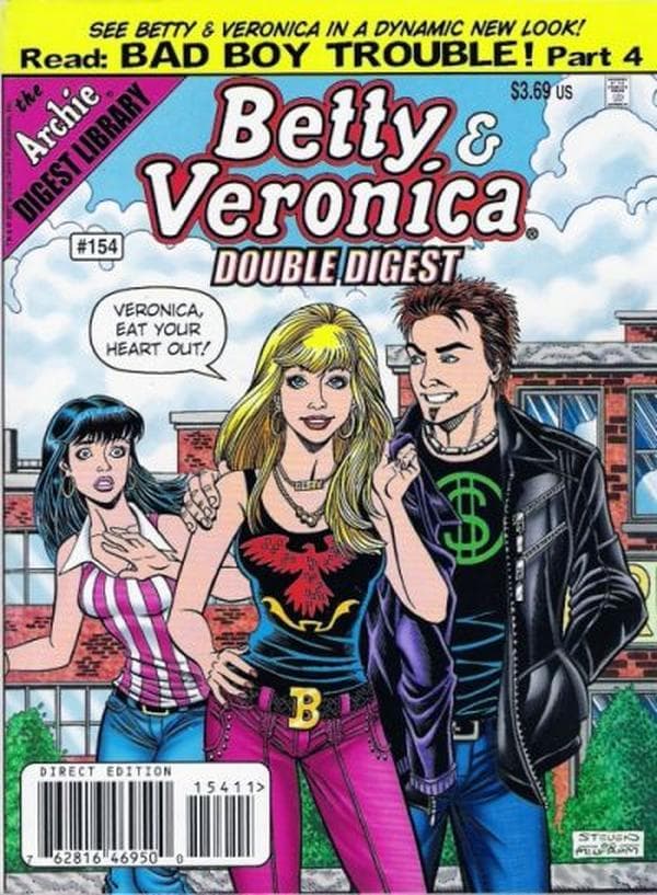 Betty & Veronica (Jumbo Comics) Double Digest #154 cover