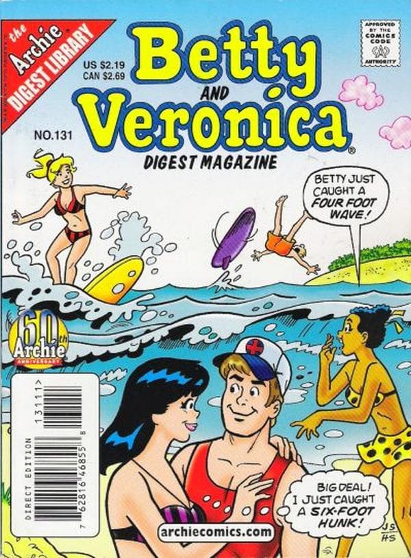 Betty and Veronica Comics Digest Magazine #131 cover
