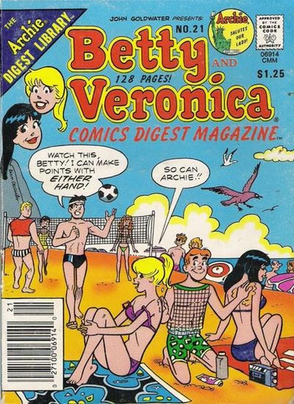Betty and Veronica Comics Digest Magazine #21