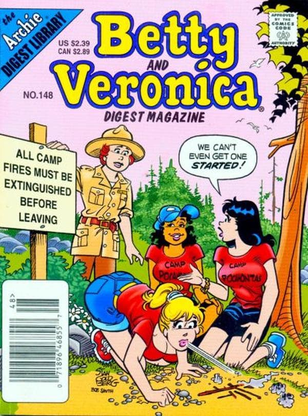 Betty and Veronica Comics Digest Magazine #148 cover