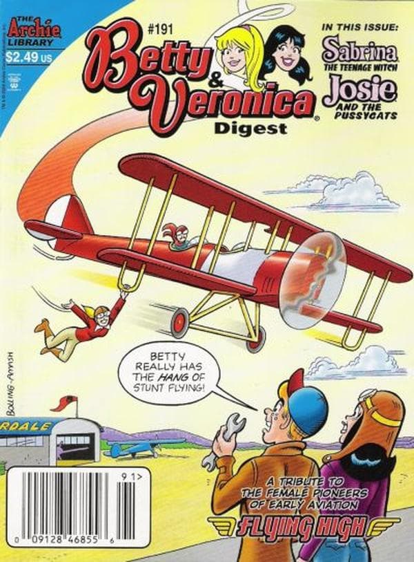 Betty and Veronica Comics Digest Magazine #191 cover
