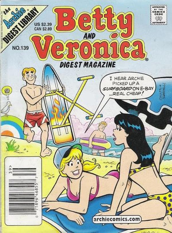 Betty and Veronica Comics Digest Magazine #139