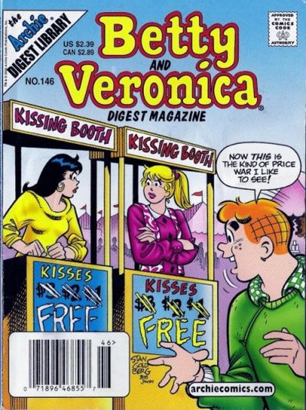 Betty and Veronica Comics Digest Magazine #146