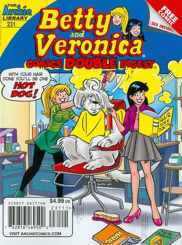 Betty & Veronica (Jumbo Comics) Double Digest #231 cover