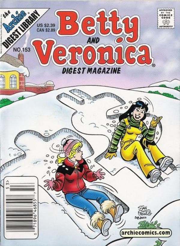 Betty and Veronica Comics Digest Magazine #153
