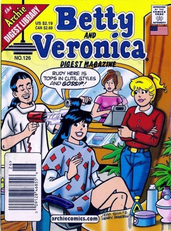 Betty and Veronica Comics Digest Magazine #126