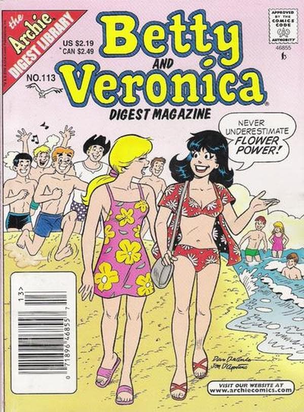 Betty and Veronica Comics Digest Magazine #113