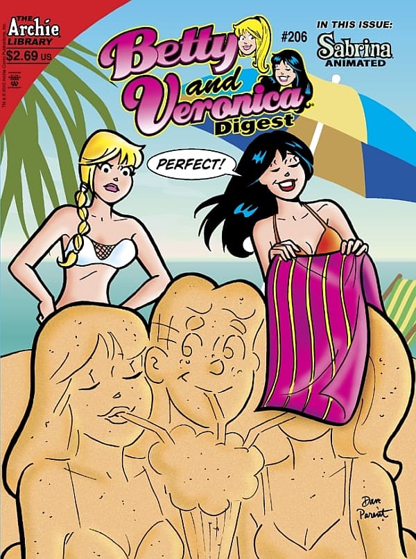 Betty and Veronica Comics Digest Magazine #206 cover