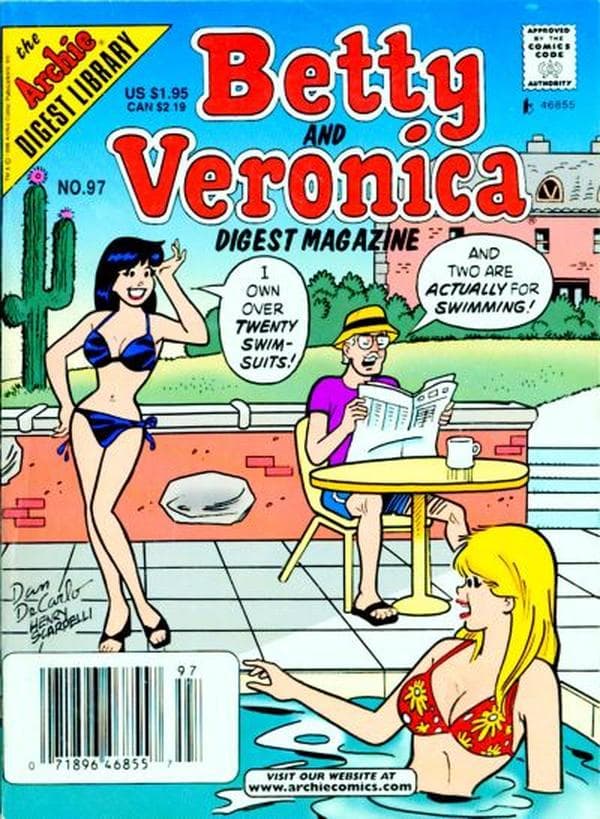Betty and Veronica Comics Digest Magazine #97