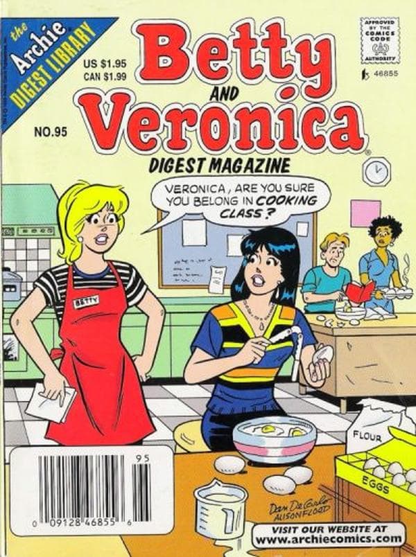 Betty and Veronica Comics Digest Magazine #95