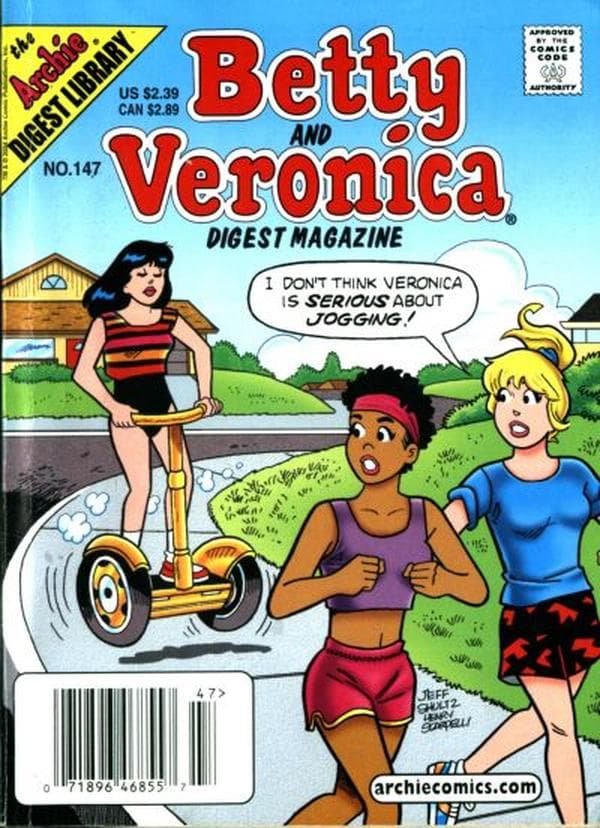 Betty and Veronica Comics Digest Magazine #147 cover
