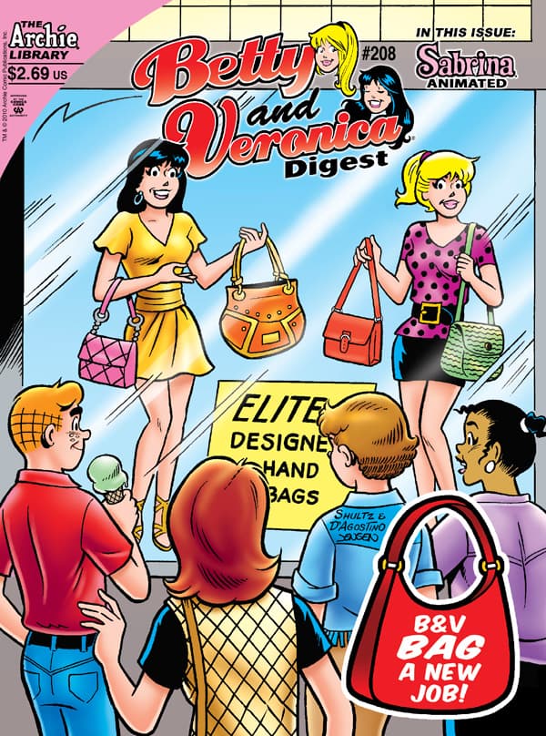 Betty and Veronica Comics Digest Magazine #208 cover