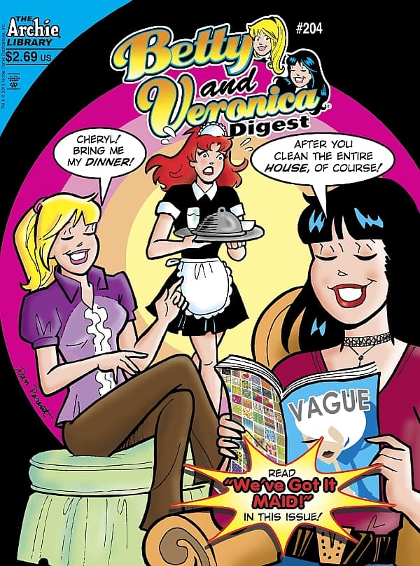 Betty and Veronica Comics Digest Magazine #204 cover