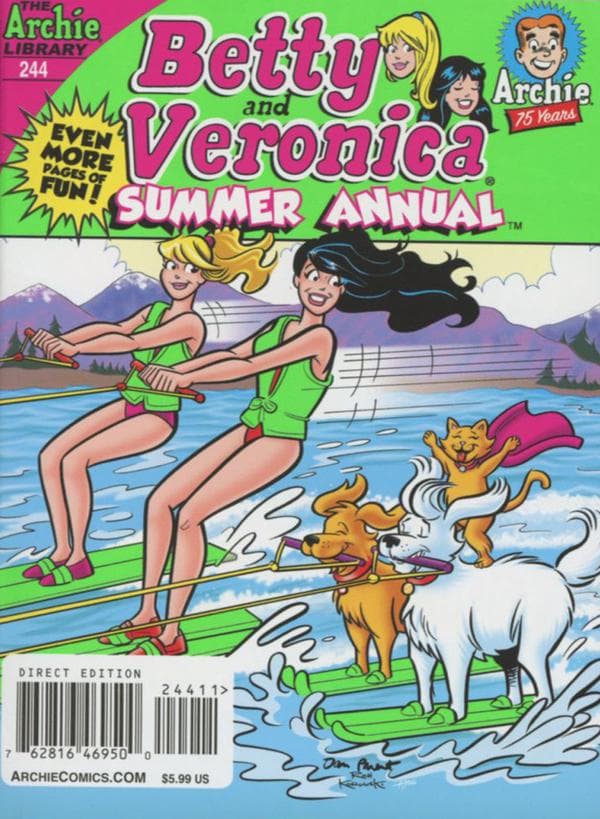Betty & Veronica (Jumbo Comics) Double Digest #244 cover