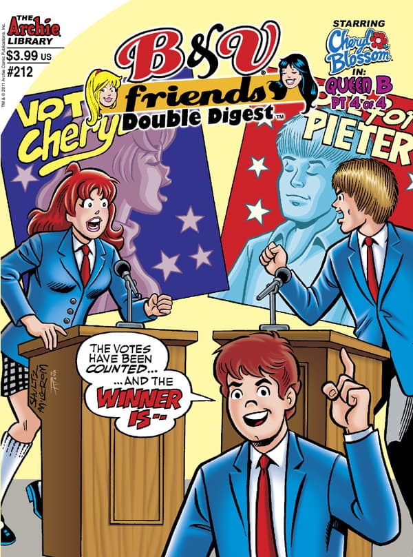 B&V Friends Double Digest Magazine #212 cover