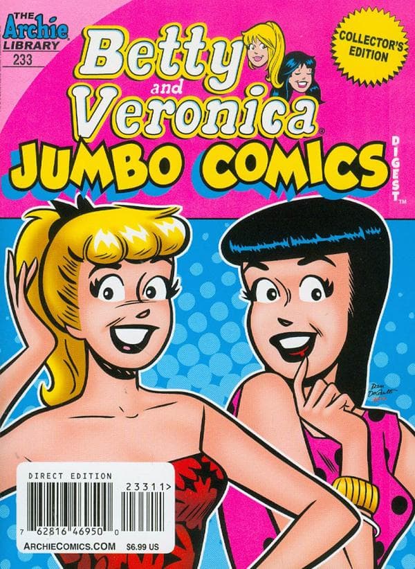 Betty & Veronica (Jumbo Comics) Double Digest #233 cover