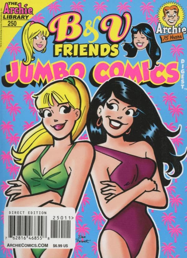 B&V Friends Double Digest Magazine #250 cover