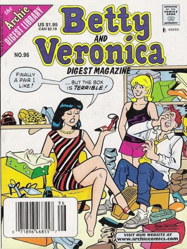 Betty and Veronica Comics Digest Magazine #96