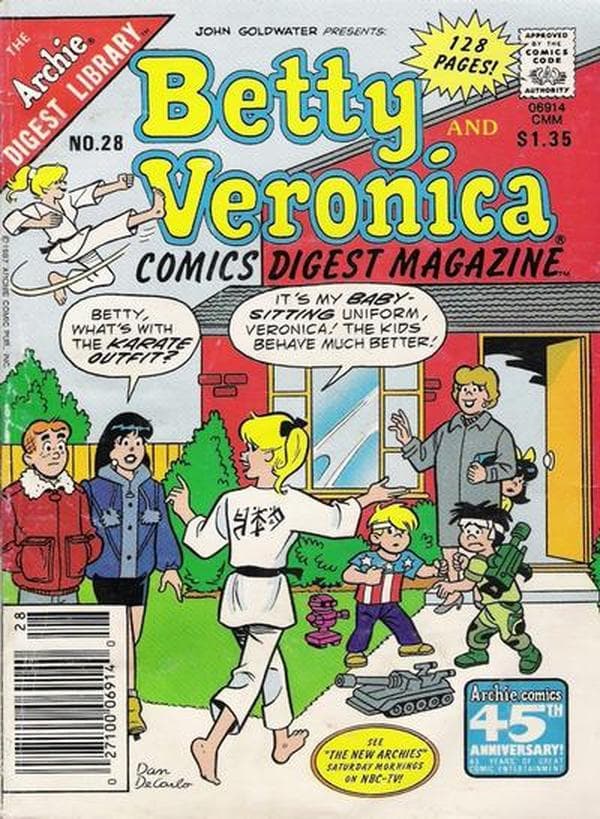 Betty and Veronica Comics Digest Magazine #28
