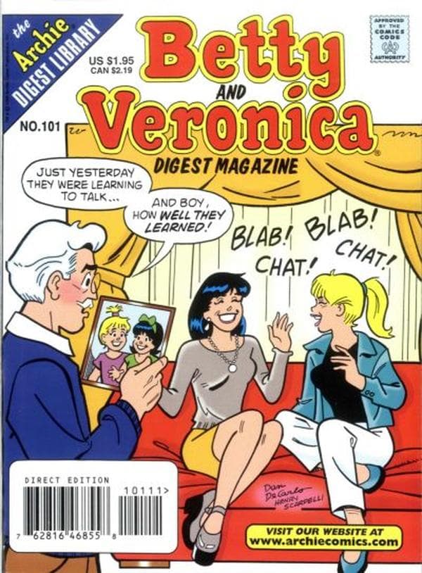 Betty and Veronica Comics Digest Magazine #101